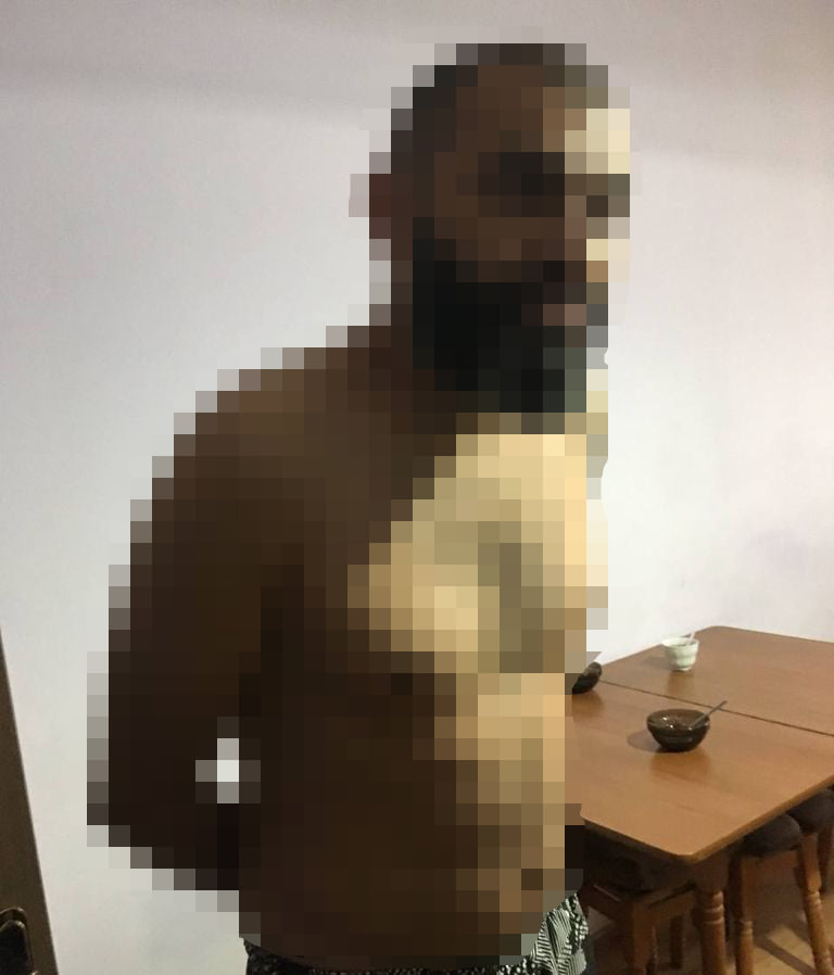 Задержанный вымогатель