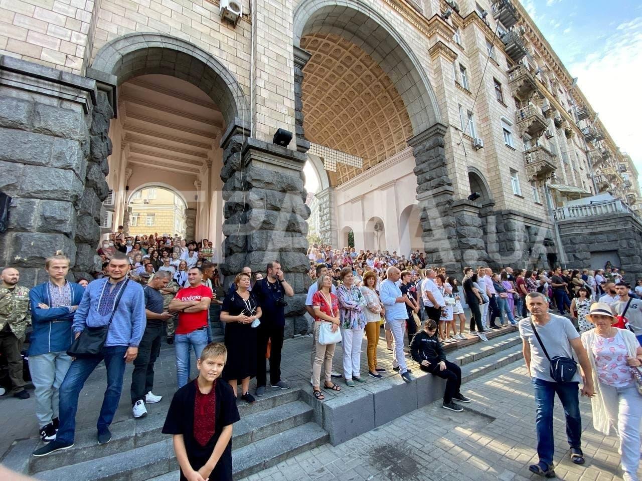 Фото "Страны" с парада в Киеве